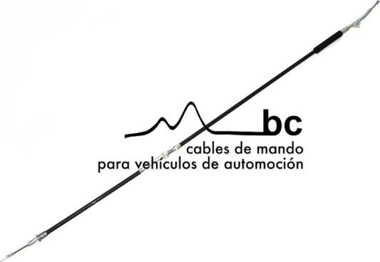 Beca Cables 2001737 - Тросик, cтояночный тормоз autospares.lv