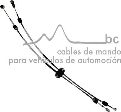 Beca Cables 2002439 - Трос, наконечник, ступенчатая коробка передач autospares.lv