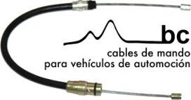 Beca Cables 211001 - Тросик, cтояночный тормоз autospares.lv