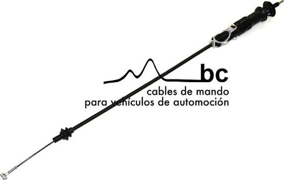 Beca Cables 707012 - Трос, управление сцеплением autospares.lv