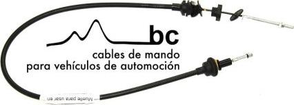 Beca Cables 707024 - Трос, управление сцеплением autospares.lv