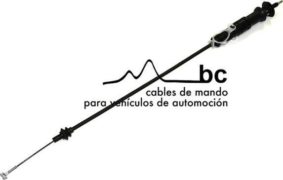 Beca Cables 707022 - Трос, управление сцеплением autospares.lv