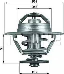 BEHR TX 93 74D - Термостат охлаждающей жидкости / корпус autospares.lv