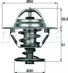 BEHR TX 10 81D - Термостат охлаждающей жидкости / корпус autospares.lv