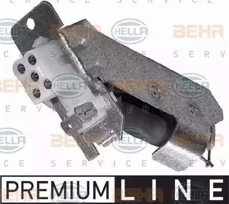 BEHR HELLA Service 9XX 009 122-021 - Сопротивление, реле, вентилятор салона autospares.lv