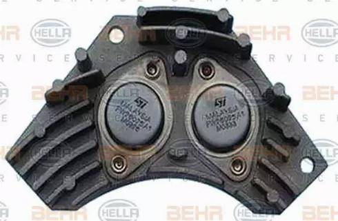 BEHR HELLA Service 5HL 351 321-601 - Регулятор, вентилятор салона autospares.lv