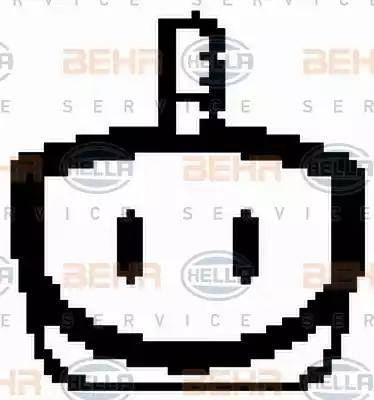 BEHR HELLA Service 8EW 351 044-551 - Вентилятор, охлаждение двигателя autospares.lv