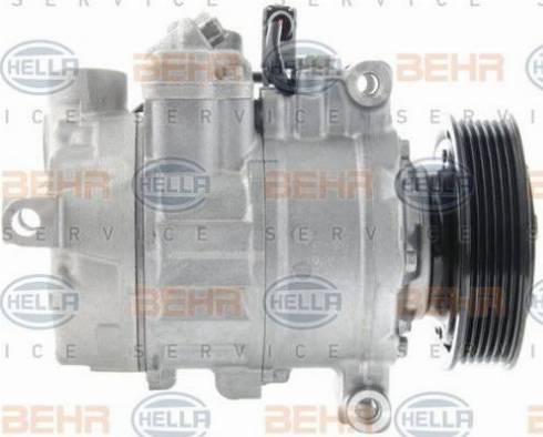 BEHR HELLA Service 8FK 351 006-441 - Компрессор кондиционера autospares.lv