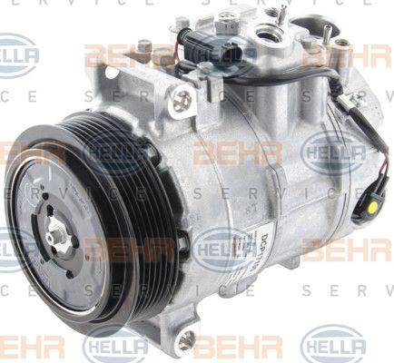 BEHR HELLA Service 8FK 351 006-481 - Компрессор кондиционера autospares.lv