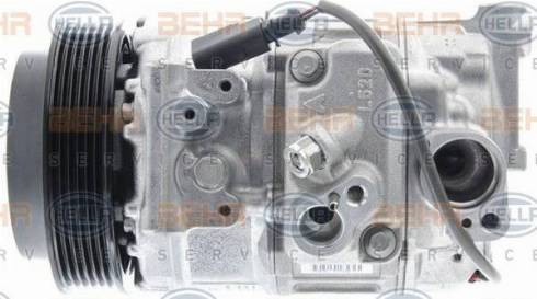 BEHR HELLA Service 8FK 351 006-381 - Компрессор кондиционера autospares.lv