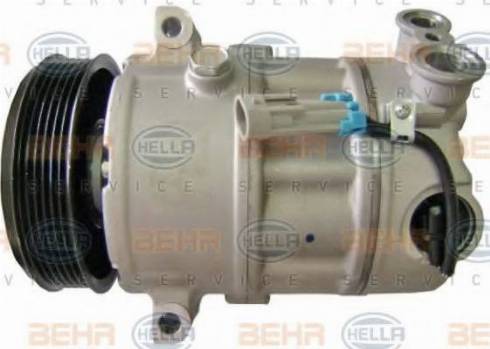 BEHR HELLA Service 8FK 351 001-901 - Компрессор кондиционера autospares.lv