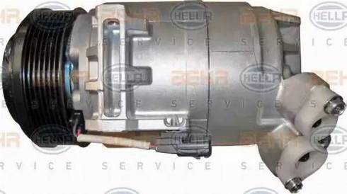 BEHR HELLA Service 8FK 351 001-391 - Компрессор кондиционера autospares.lv