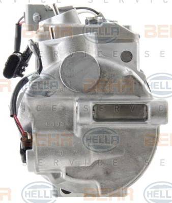 BEHR HELLA Service 8FK 351 008-301 - Компрессор кондиционера autospares.lv