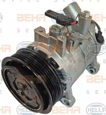 BEHR HELLA Service 8FK 351 003-931 - Компрессор кондиционера autospares.lv