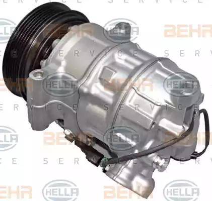 BEHR HELLA Service 8FK 351 003-391 - Компрессор кондиционера autospares.lv