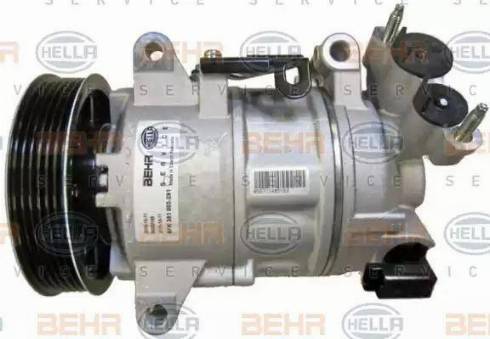 BEHR HELLA Service 8FK 351 003-291 - Компрессор кондиционера autospares.lv