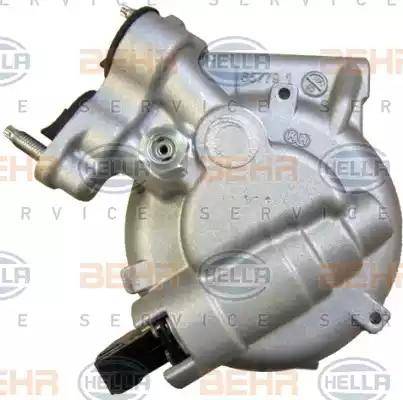 BEHR HELLA Service 8FK 351 003-281 - Компрессор кондиционера autospares.lv