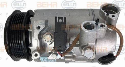 BEHR HELLA Service 8FK 351 002-861 - Компрессор кондиционера autospares.lv