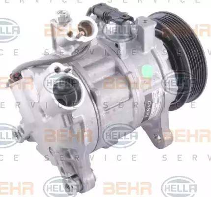 BEHR HELLA Service 8FK 351 002-361 - Компрессор кондиционера autospares.lv