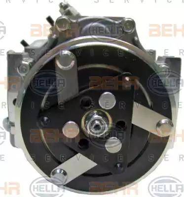 BEHR HELLA Service 8FK 351 002-321 - Компрессор кондиционера autospares.lv