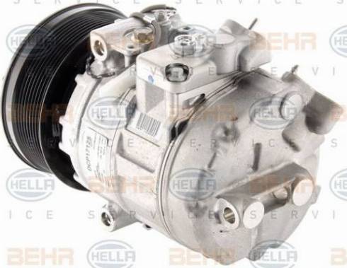 BEHR HELLA Service 8FK 351 007-191 - Компрессор кондиционера autospares.lv