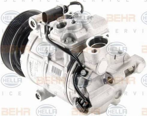 BEHR HELLA Service 8FK 351 007-111 - Компрессор кондиционера autospares.lv