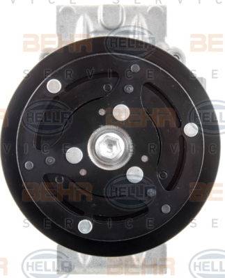 BEHR HELLA Service 8FK 351 007-261 - Компрессор кондиционера autospares.lv