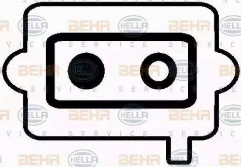 BEHR HELLA Service 8FK 351 109-541 - Компрессор кондиционера autospares.lv