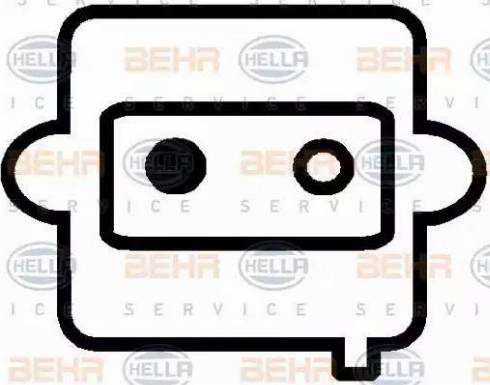 BEHR HELLA Service 8FK 351 109-041 - Компрессор кондиционера autospares.lv