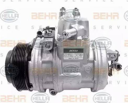 BEHR HELLA Service 8FK 351 109-111 - Компрессор кондиционера autospares.lv