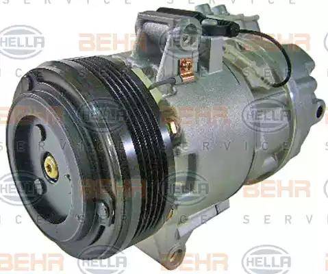 BEHR HELLA Service 8FK 351 109-881 - Компрессор кондиционера autospares.lv