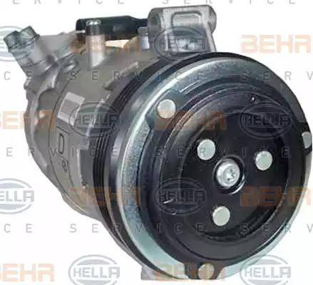 BEHR HELLA Service 8FK 351 109-871 - Компрессор кондиционера autospares.lv