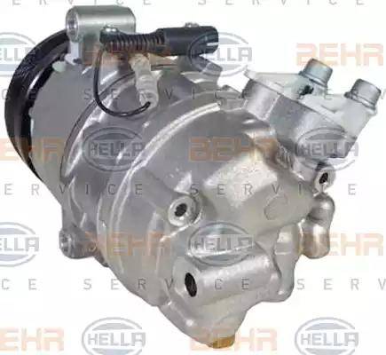 BEHR HELLA Service 8FK 351 109-871 - Компрессор кондиционера autospares.lv