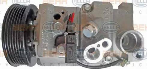 BEHR HELLA Service 8FK 351 105-661 - Компрессор кондиционера autospares.lv