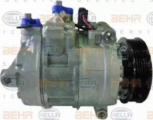 BEHR HELLA Service 8FK 351 105-111 - Компрессор кондиционера autospares.lv