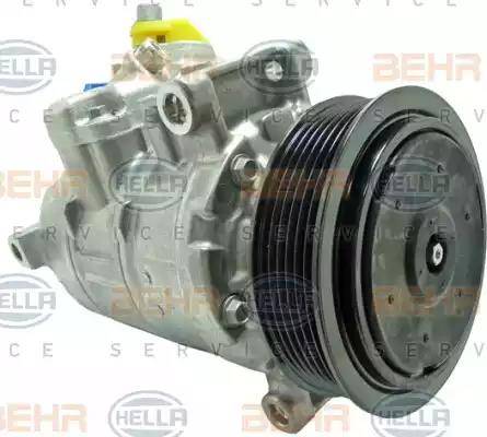 BEHR HELLA Service 8FK 351 105-231 - Компрессор кондиционера autospares.lv