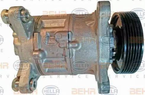 BEHR HELLA Service 8FK 351 105-721 - Компрессор кондиционера autospares.lv