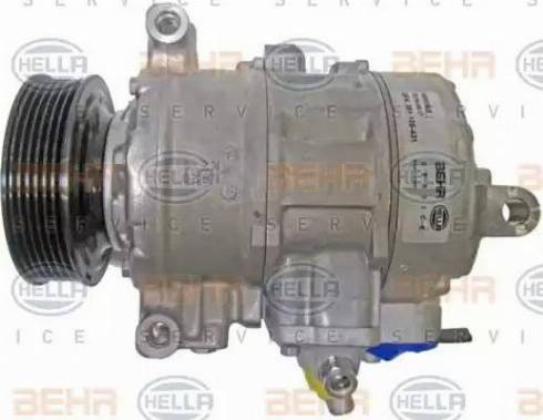 BEHR HELLA Service 8FK 351 106-431 - Компрессор кондиционера autospares.lv