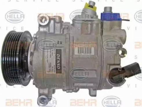 BEHR HELLA Service 8FK 351 106-431 - Компрессор кондиционера autospares.lv