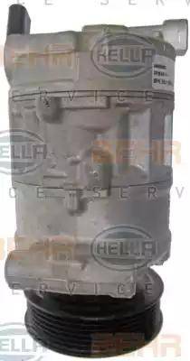 BEHR HELLA Service 8FK 351 106-431 - Компрессор кондиционера autospares.lv