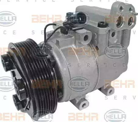 BEHR HELLA Service 8FK 351 106-391 - Компрессор кондиционера autospares.lv