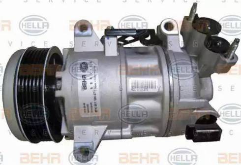 BEHR HELLA Service 8FK 351 106-271 - Компрессор кондиционера autospares.lv