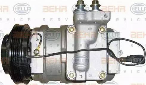 BEHR HELLA Service 8FK 351 108-981 - Компрессор кондиционера autospares.lv