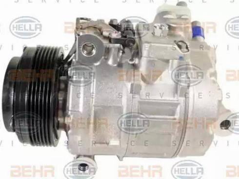 BEHR HELLA Service 8FK 351 108-491 - Компрессор кондиционера autospares.lv