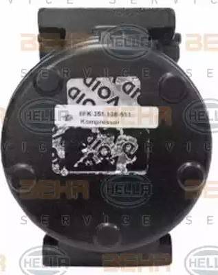 BEHR HELLA Service 8FK 351 108-511 - Компрессор кондиционера autospares.lv