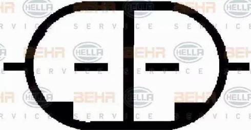 BEHR HELLA Service 8FK 351 102-171 - Компрессор кондиционера autospares.lv