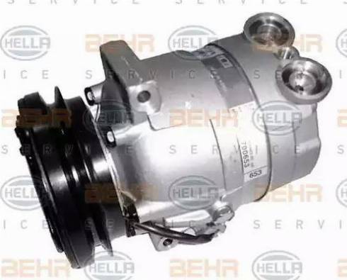 BEHR HELLA Service 8FK 351 102-121 - Компрессор кондиционера autospares.lv