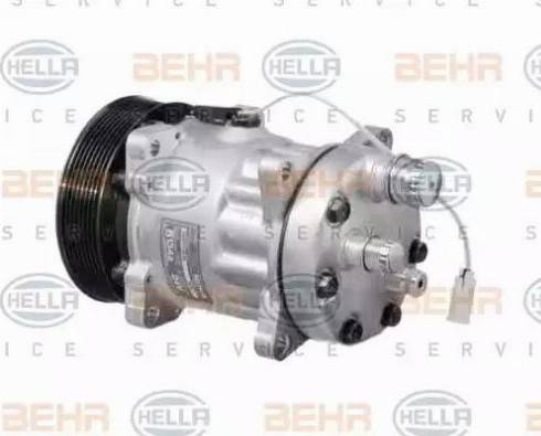 BEHR HELLA Service 8FK 351 119-271 - Компрессор кондиционера autospares.lv