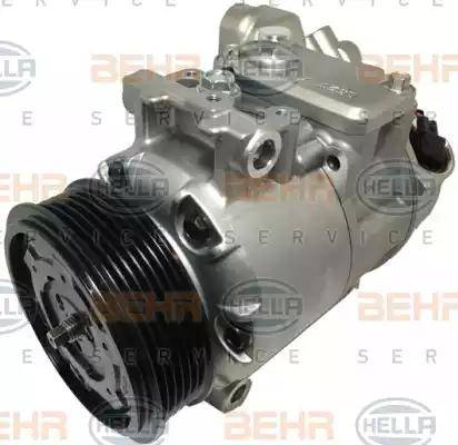 BEHR HELLA Service 8FK 351 114-951 - Компрессор кондиционера autospares.lv