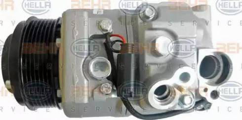 BEHR HELLA Service 8FK 351 114-861 - Компрессор кондиционера autospares.lv